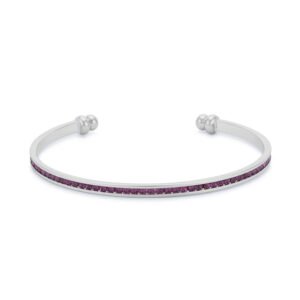 Channel-Set Amethyst Purple Cubic Zirconia Cuff
        	
		
        	
        	
		
        
        
        BC00072R-V20