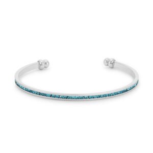 Channel-Set Aqua Cubic Zirconia Cuff
        	
		
        	
        	
		
        	
        	
		
        	
        	
		
        
        
        BC00072R-V32